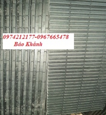 Cao su sọc dọc, cao su khía
