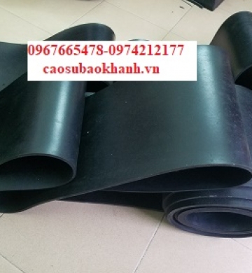 CUỘN CAO SU LÓT SÀN KÊ MÁY IN