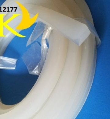 Gioang silicone đặc rãnh chữ v 