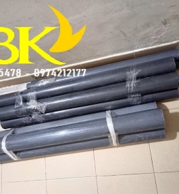 Cây nhựa pvc xám đặc dài 1 mét