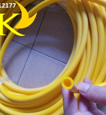 Sản xuất ống silicone màu vàng chịu nhiệt 