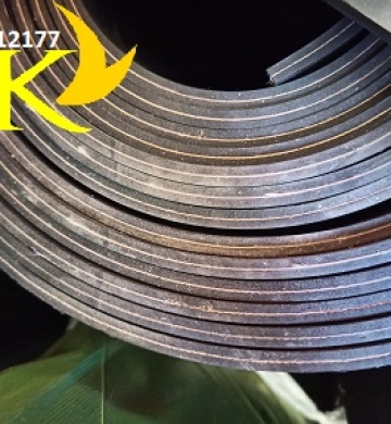 Tấm cao su 10mm 1 lớp bố 