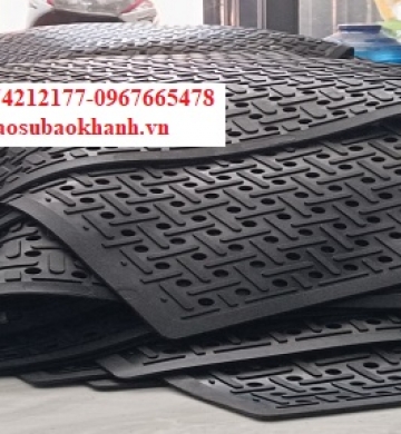 TẤM CAO SU LÓT SÀN CHỐNG TRƠN THOÁT NƯỚC
