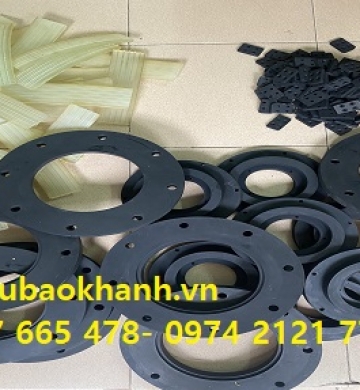 Vòng đệm cao su giảm chấn làm theo kích thước yêu cầu 