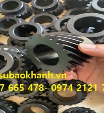 Gia công nhựa POM đen khớp nối bánh răng 